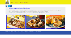 Desktop Screenshot of gainesvilledonut.com