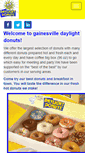 Mobile Screenshot of gainesvilledonut.com